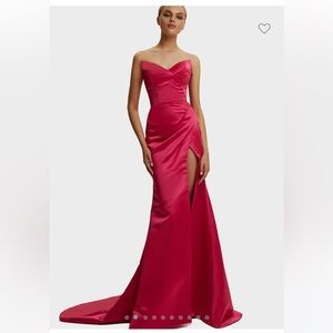Stunning Hot Pink Formal Dress
